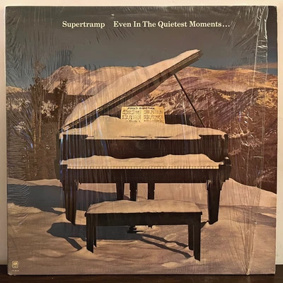 SUPERTRAMP - Even In The Quietest Moments (1977) - 12" Vinyl Record LP - VG - Image 1 of 3
