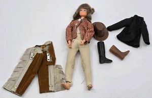 Vintage Brenda Breyer englisches Reitpferd Puppe 8 Zoll mit Extras Chaps Hut Jacke - Bild 1 von 6