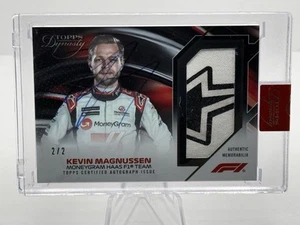 2023 Topps Dynasty F1 Kevin Magnussen - Autographed Patch 2/2 #DAP-KM - Picture 1 of 2