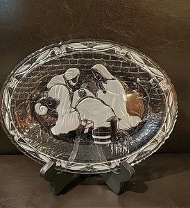 Bandeja de Belén Plato de Vacaciones Ovalado Mikasa De Colección José María Jesús Cordero - Imagen 1 de 6