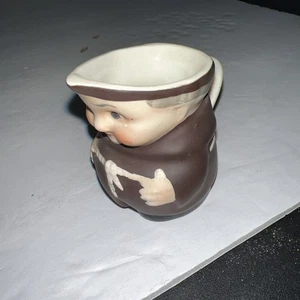 Brocca creatrice miniatura vintage anni 50 Goebel Germania frate Tuck 2,5" ape completa - Foto 1 di 10