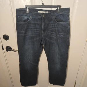 DKNY Jeans Men's Soho Relaxed Fit Jeans Blue 5 Pocket (Actual 38 x 30) - Picture 1 of 8