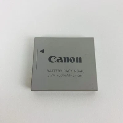 Original Canon Battery Pack NB-4L Kamera Akku 3.7V NB4L für Canon IXUS Kamera - Bild 1 von 2