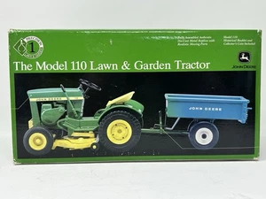 Ertl Precision #1 15213 1/16 John Deere 110 Lawn & Garden Tractor With Wagon - Picture 1 of 9