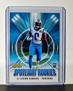 Ja'Tavion Sanders Rookie 2024 Panini Spotlight Rookies NFL #25 Card 1 of 1426 - Picture 1 of 2