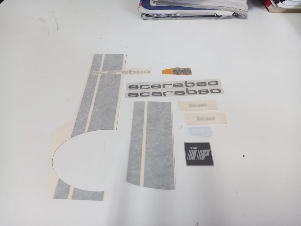 APRILIA AP8277583 SERIE DECALCOMANIE APRILIA SCARABEO STREET 50 - Immagine 1 di 1