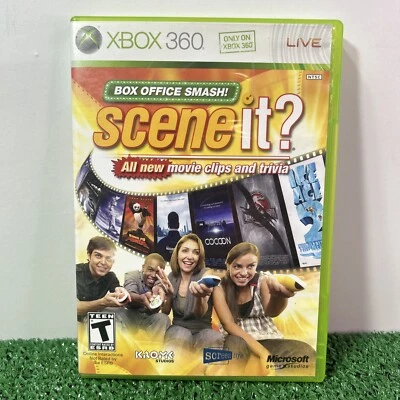 Scene It Movie Game (Microsoft Xbox 360, 2008) Tested - Image 1 of 4