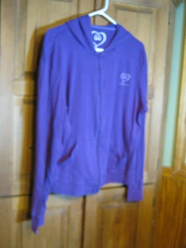 UNDERCOVER Felpa con cappuccio Victoria's Secret viola taglia grande