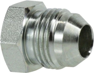 JIC Flare Plug, Straights Steel 37 Degree JIC Flare, 7/8-14, Steel 240814 - Picture 1 of 1