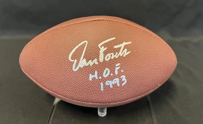 Dan Fouts Signed Wilson NFL Football HOF 1993 JSA - Image 1 of 4