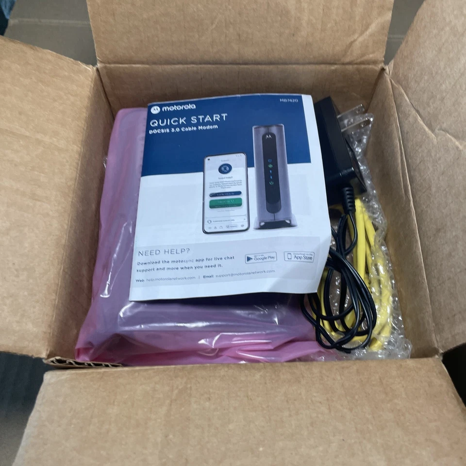 Cable Modem Model Mb7420 16x4 Docsis 3.0 (REFURBISHED) - Image 1 of 3