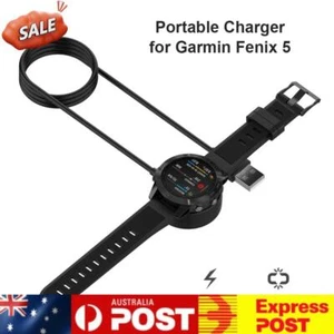 1m Charger Cradle Dock Cable Station for Garmin Fenix 5/Forerunner 55 Smartwatch - Zdjęcie 1 z 8