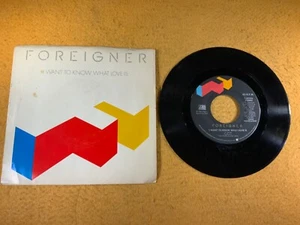 A5-17 FOREIGNER I Want To Know What Love Is / Street Thunder - 1984 - 7-89596 - Imagen 1 de 7