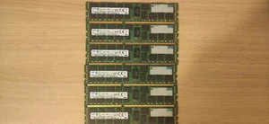 Samsung M393B5170GB0-CH9Q9 DDR3 PC3-10600R 24Gb (6x4Gb) Registered ECC Server Me - Picture 1 of 1