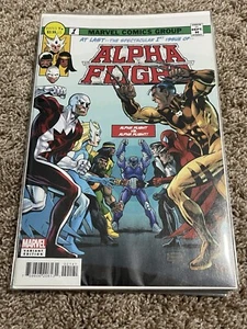 ALPHA FLIGHT #1 JURGENS HOMAGE VARIANT X-MEN MARVEL COMICS  2023 - Picture 1 of 2