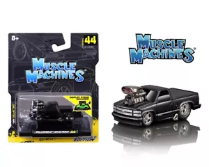 Muscle Machines 1993 Chevrolet 454 SS Pickup Truck Blackout Edition 15584 1/64 - Picture 1 of 1