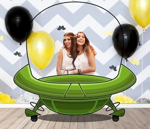 Nave espacial Supersónica, tema de vehículo, accesorios de cabina de fotos hágalo usted mismo, no personalizado - Imagen 1 de 6