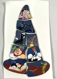 2023 DISNEY MAGIC HAP-PINS EVENT MYSTERY KOMPLETT MIT 8 PIN ZAUBERER HUT - Bild 1 von 8