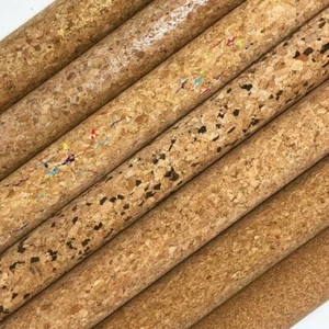 Natural Cork PU Leather Fabric Material Craft Decor Accessories Bag Making - Picture 1 of 6