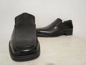 Giorgio Brutini Mens Leather Slip-on Loafer Dress Casual Shoes Black Size 6 M - Picture 1 of 5