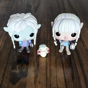 Funko Pop! Lot Deet With Baby Nurlock 859 The Dark Crystal Mira 857 Limited Ed. - Bild 1 von 7