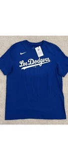 NWT Los Angeles Dodgers Nike City Connect Shirt Size Mens Large - Picture 1 of 1