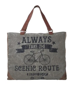 Extra Large Canvas Handbag for Women Zipper Extra Spacious Tote Weekender Bag B1 - Picture 1 of 12