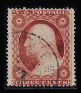 MOMEN: US STAMPS #26 USED PSE GRADED CERT XF-90J LOT #85316 - Picture 1 of 3