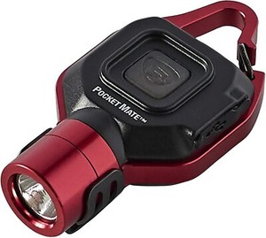Streamlight 73301 Red Pocket Mate Led Flashlight 325 Lumens USB Cord Included