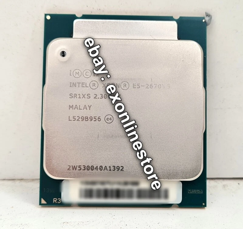 SR1XS - Intel Xeon  Processor E5-2670 v3 (30M Cache, 2.30GHz) - Image 1 of 1