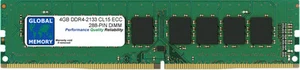 4GB DDR4 2133MHz PC4-17000 288-PIN ECC UDIMM MEMORY RAM FOR SERVERS/WORKSTATIONS - Picture 1 of 1