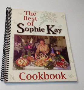 Vtg The Best Of Sophie Kay Cookbook & Cooking Smart 1998 Daytona Beach SIGNED - Bild 1 von 17