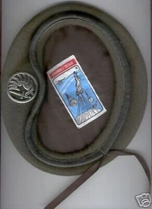Beret with Foreign Legion 2nd REP Insignia New Size 54 - Picture 1 of 1
