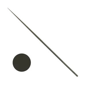 Grobet Swiss Round Needle File 20cm Cut #0 #2 #4 Vallorbe 8" Highest Quality - Picture 1 of 4