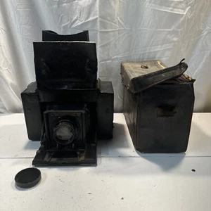Vintage 1909 EASTMAN KODAK FOLMER & SCHWING GRAFLEX 3A Postcard Camera W/Case - Picture 1 of 24