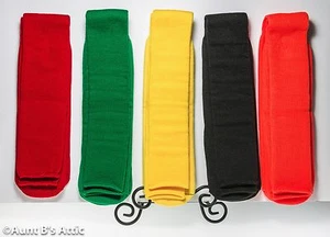 Socks Adult Unisex Clown/Jester Solid Color Knee High Tube Socks One Size - Picture 1 of 1