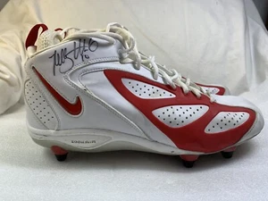 RARE AUTHENTIC USED SIGNED CLEATS NFL Kelly Holcomb #10 Auto AUTOGRAPH - Picture 1 of 11