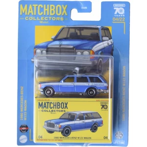 Matchbox Collectors 1980 Mercedes-Benz W123 Wagon Blue Toy Car - Picture 1 of 1