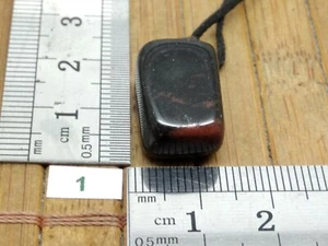 Anhänger Obsidian MAHAGONI + verstellbare Kordel Mineralien Stein Lithotherapie - Bild 1 von 1