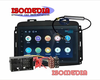 AUTORADIO ANDROID COMPATIBILE FIAT 500 L DAL 2018 KIT 4 + 64GB BT - USB - Immagine 1 di 4