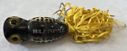 VINTAGE TOPWATER FISHING LURE FRED ARBOGAST HULA POPPER 2.5 inches