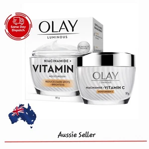 Olay Luminous Niacinamide Vitamin C Sensitive Moisturiser - RRP $60. Freeship - Picture 1 of 5