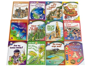Ask Me About Homeschool Educational Books Stickers Bones bugs astronauts dragons - Imagen 1 de 18