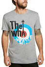 Chaser Mens The Who Target Logo Graphic Band T-Shirt Medium Streaky Grey