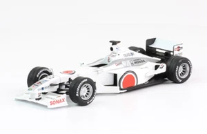 Honda BAR 002 2000 Jacques Villeneuve Rare Formula 1 F1 Diecast Car 1:43+Magzine - Picture 1 of 3