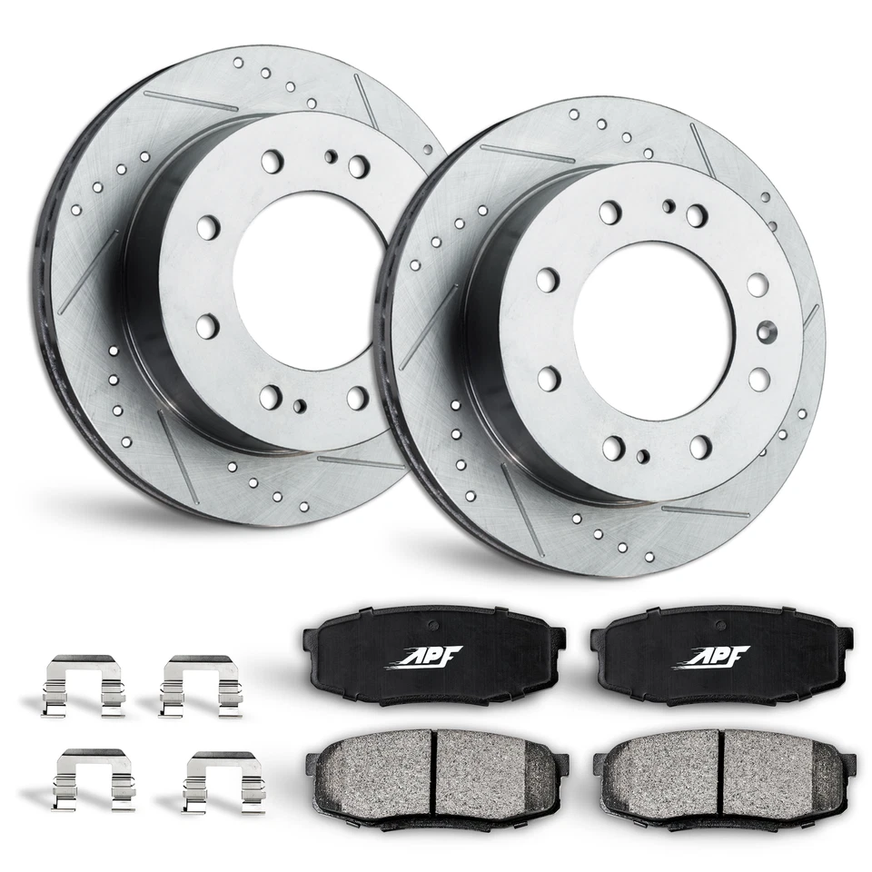 For GMC Yukon XL 2500 08-13 - Rear Ceramic Brake Kit Foto 1 de 4
