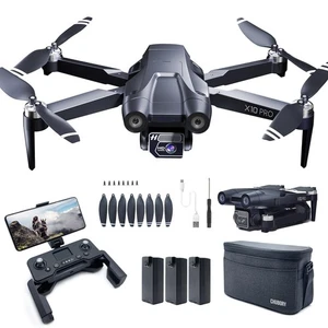 GPS Drone with Camera for Adults 4K UHD, X10 PRO, 90 Min Prolonged Flight Dur... - Picture 1 of 7
