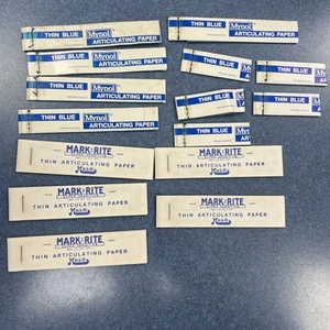Mynol Dental Gelenkpapier 100 Mikron + Mark Rite dünnes Gelenkpapier - Bild 1 von 2