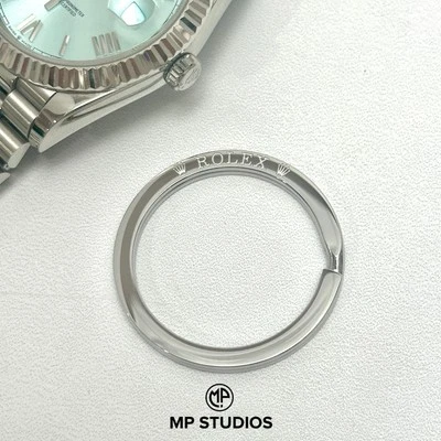 Llavero Rolex Chapado en Oro Blanco 18K Llavero AD VIP Regalo Foto 1 de 4
