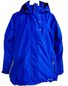 Merrill Biloxi Tri Therm Athena Blue Parka & Lime Green Jacket - M - Picture 1 of 11